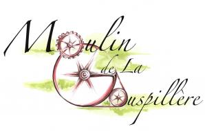 Logo moulin texte