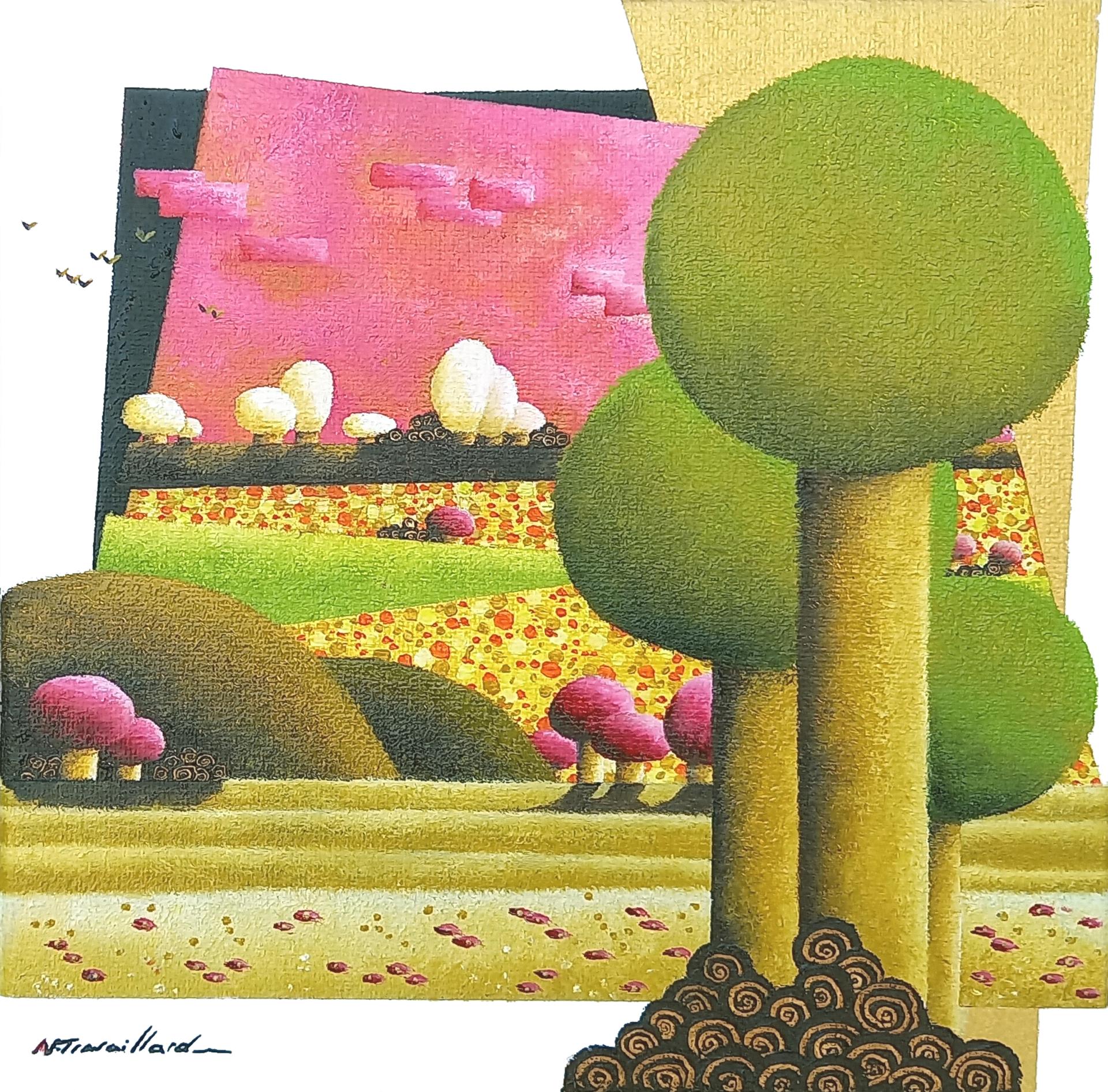 Se promener sur ces chemins en fleurs